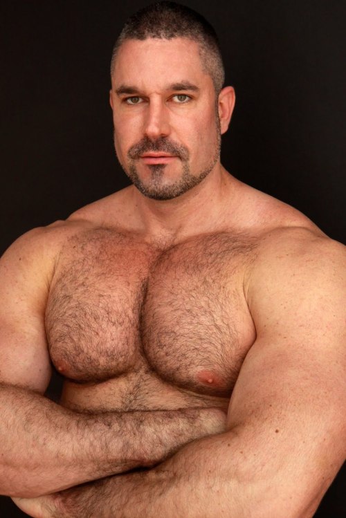 woofproject:  http://woofproject.tumblr.com  Handsome, sexy, hairy and mounds of pecs.  Woof