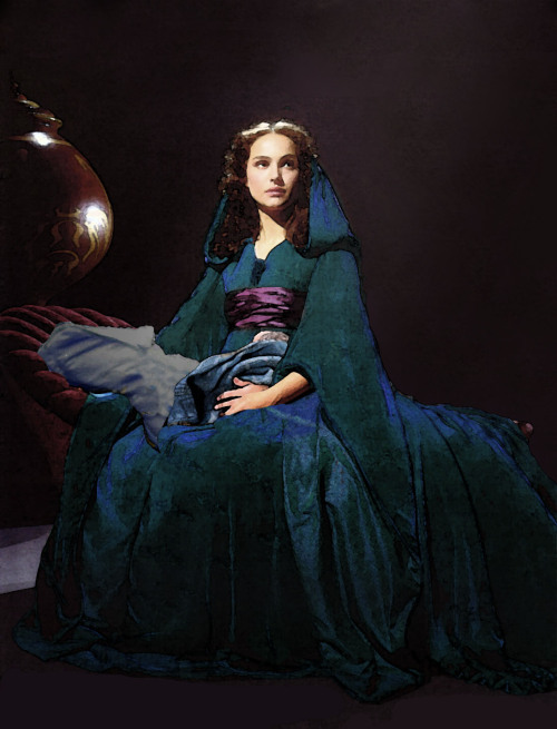 Padmé Amidala ~ The Mother of New Hope #star wars paintings