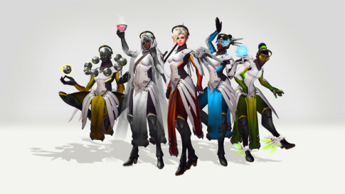 otherwindow: Valkyrie Swift-Response Suits | Support As Overwatch’s head of medical research, 