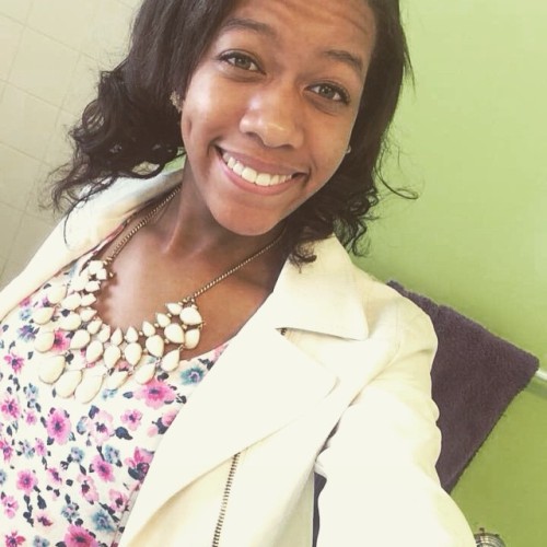 #wce goes to this pretty lady. Her smile just brightens my day.