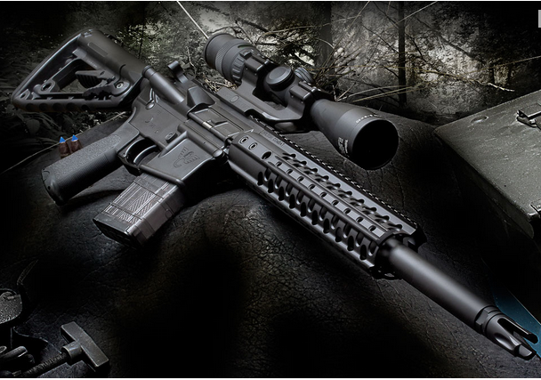 tombstone-actual:  tactical-honey-badgers-dont-die:  Wilson Combat Tactical 458 SOCOM.