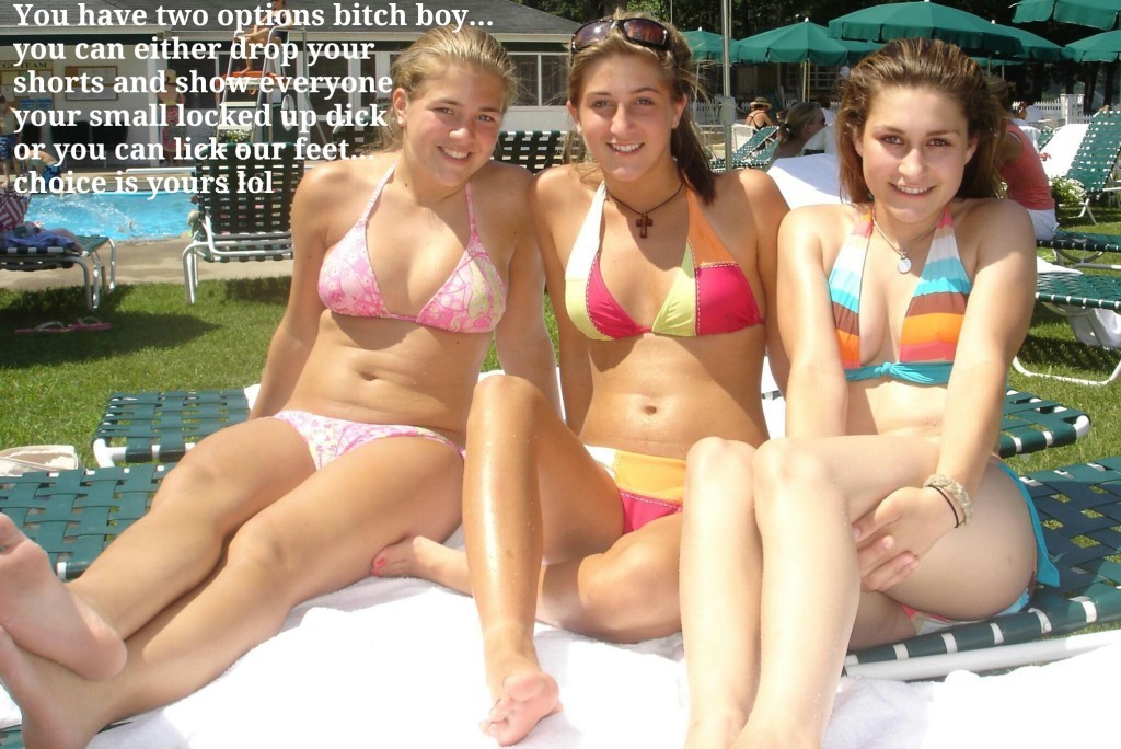 Humiliation femdom captions