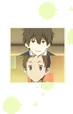  Hyouka Boys’ Friendships     