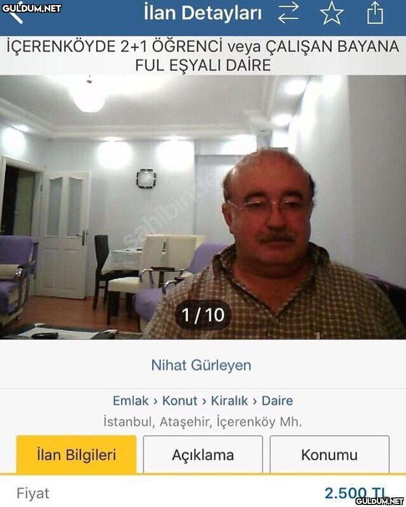 dayılı döşeli daire...