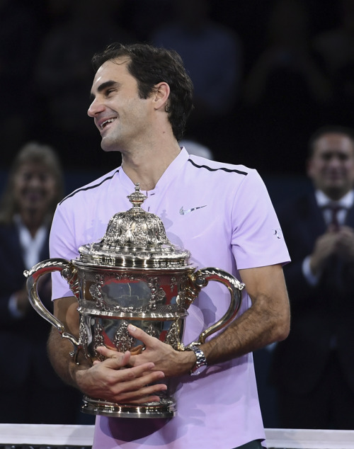 norinchi:Roger Federer is THE KING of Basel