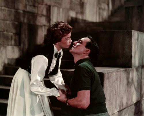 Leslie Caron and Gene Kelly in An American in Paris directed by Vincente Minnelli, 1951