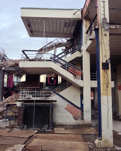 shefeld: castle market demolition, sheffield 23.12.15