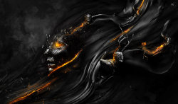 Photo: DARK SIDE by grohsARTighttp://photoshop-tutorials.deviantart.com/art/DARK-SIDE-296186436