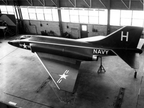 the-junk-yard:F4 Phantom Prototype, 1954.