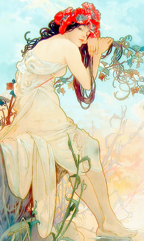 claudia-cher:Art by Alphonse Mucha adult photos