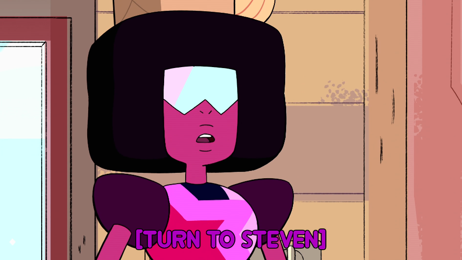silver-tongues-blog: mindareadsoots: I love how Garnet is such a bad actor that not