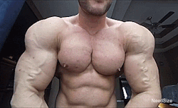 dieselmuscle: needsize:  Nothing hotter than a young dude full of roids.Woof!  Fuck. Need to get to that level of juiced.  And cocky 