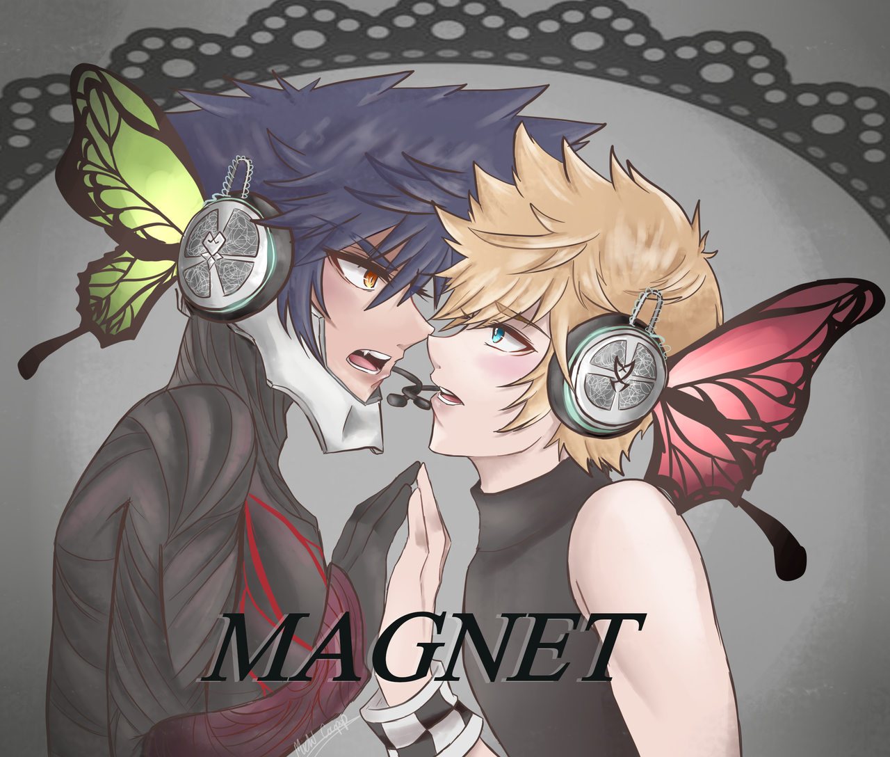 michimichi-cocopop:  Vocaloid x Kingdom Hearts (VanVen) for all your middle school