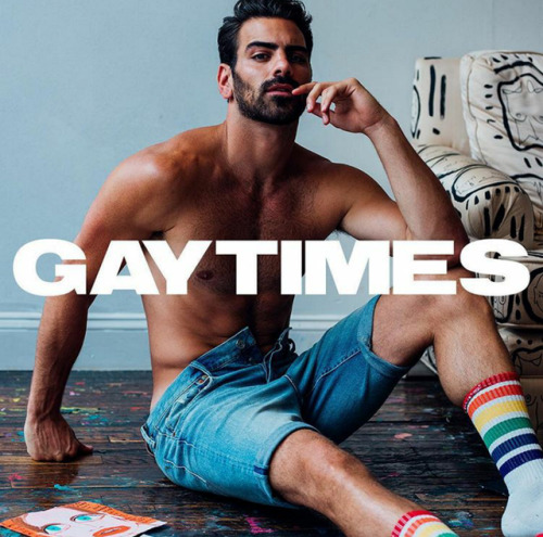 Porn photo ilovenyledimarco:Nyle DiMarco on GayTimes