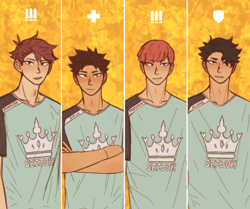 AU Where Everything Is The Same Except Instead Of Volleyball, All The Teams In Haikyuu Are Overwatch
