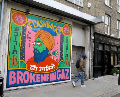  Flashbacks For Dinner de Broken Fingaz Crew @BrokenFingaz @unga_bfcDeso and Unga in London, UK - ht