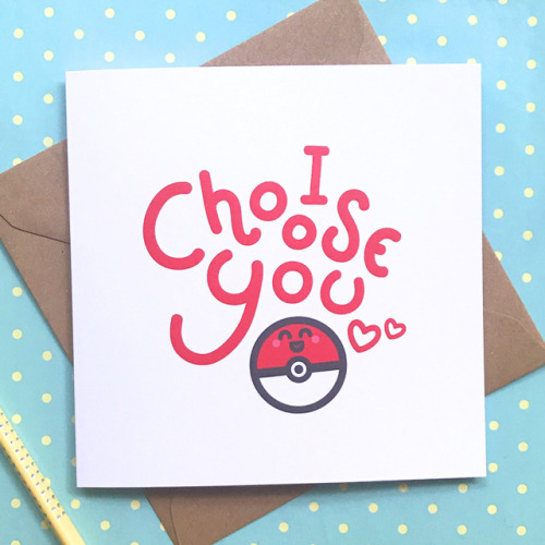 geekymerch:Not long left until Valentine’s Day! If you’re buying a card for the geek in your life we