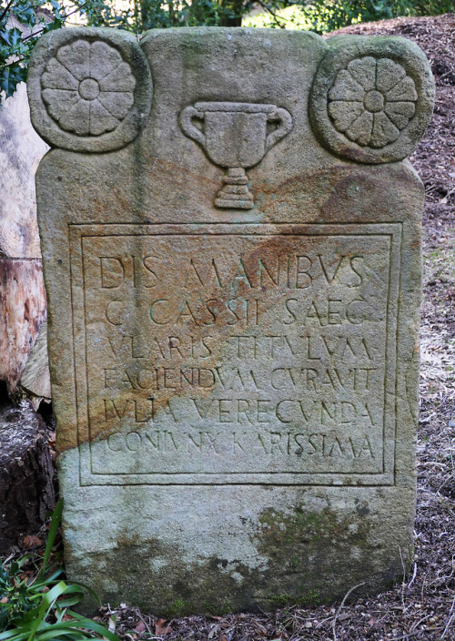 thesilicontribesman:Reconstructions of Roman Gravestones and Markerstones at Vindolanda Roman Fort, 