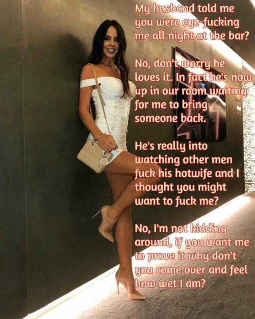 Hotwife captions