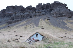  Abandoned shelter in Southeast Iceland.