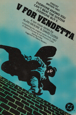 V for Vendetta DC Comics ad, 1988. From The