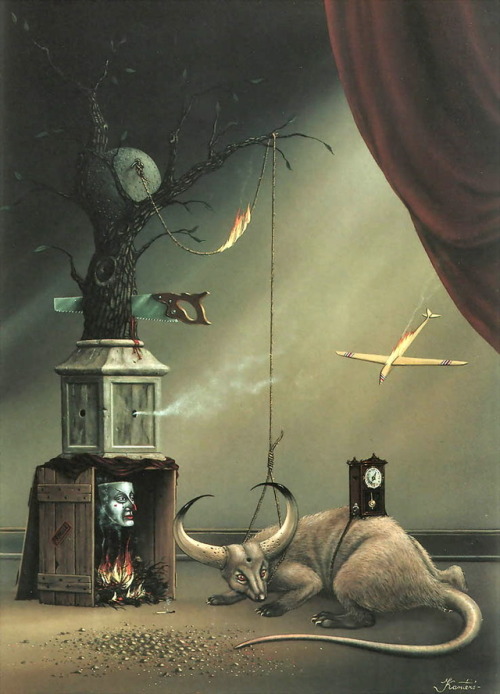 surreal art by Hans Kanters