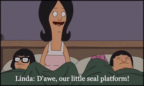 This scene absolutely killed me because its so freaking accurate.And then when they all left Linda g