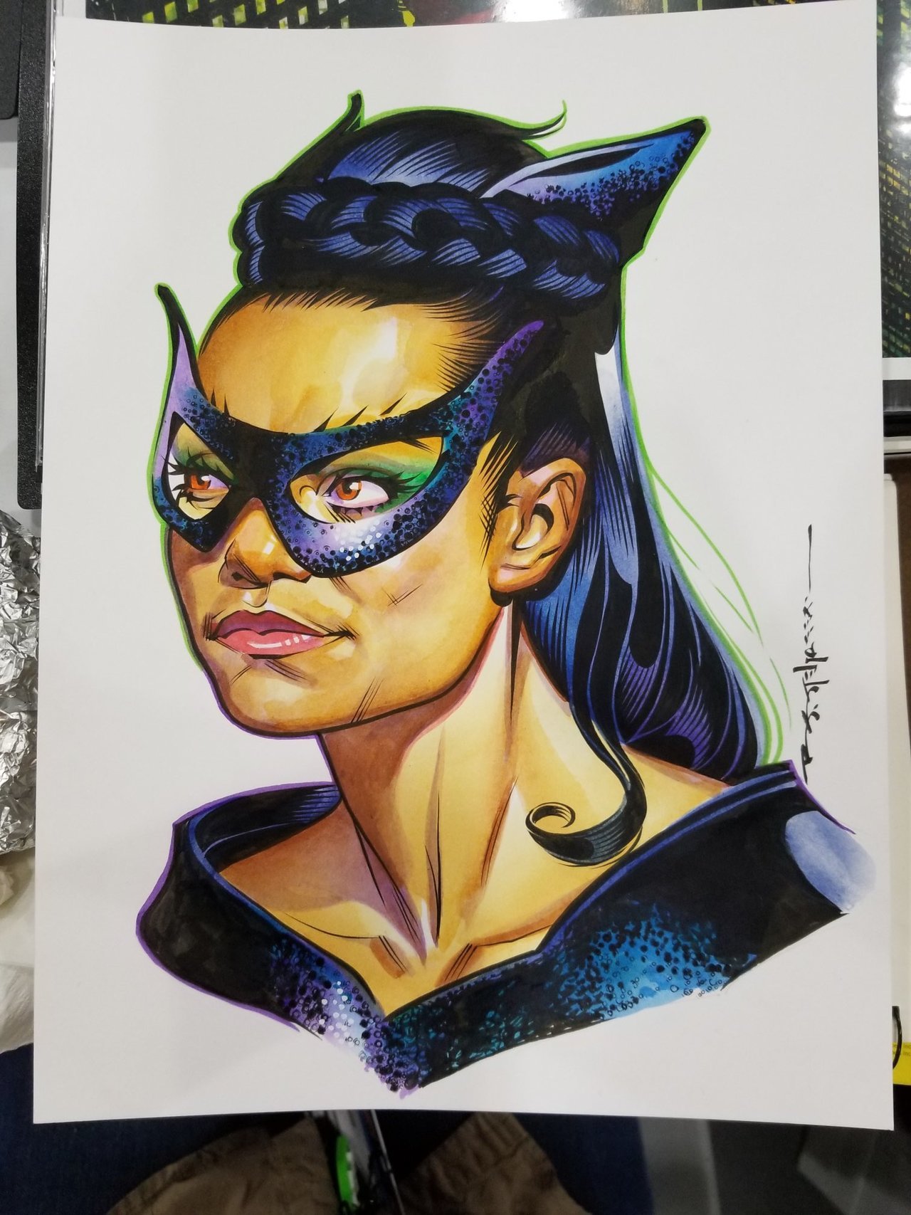 browsethestacks:  Catwoman by…  1) Esad Ribic 2) Otto Schmidt 3) Mahmud Asrar 4)