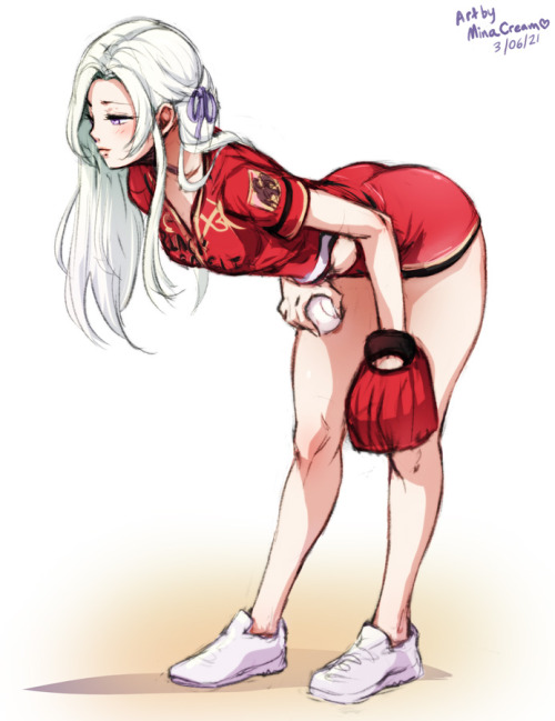   #756 Edelgard pitches for the Black Eagles. porn pictures