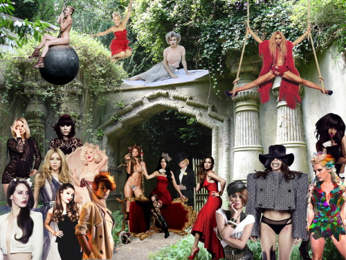 KATY X GAGA X RIHANNA X MADONNA X CHRISTINA X SHAKIRA X KE$HA X LANA X MARINA X BRITNEY X JESSIE X P