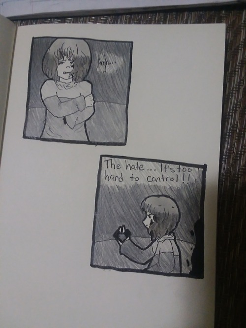 Wip Of A Small Glitchtale Comic I'm Making In The Spirit Of The Upcoming Episode Game OVER. Just Seeing