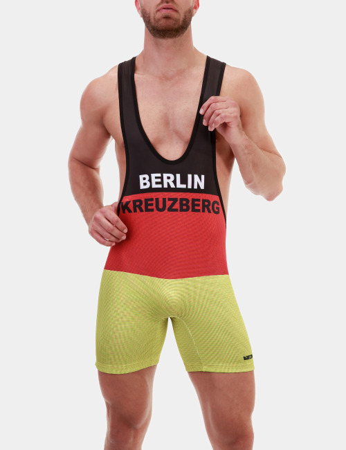 Our latest Singlet for you spandex guys Filipp by Barcode Berlin available and ready to ship at Coll