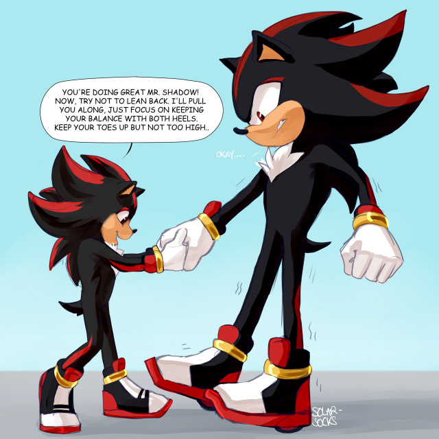 Donuts and Sushi  Sonic and shadow, Sonic, Shadow the hedgehog