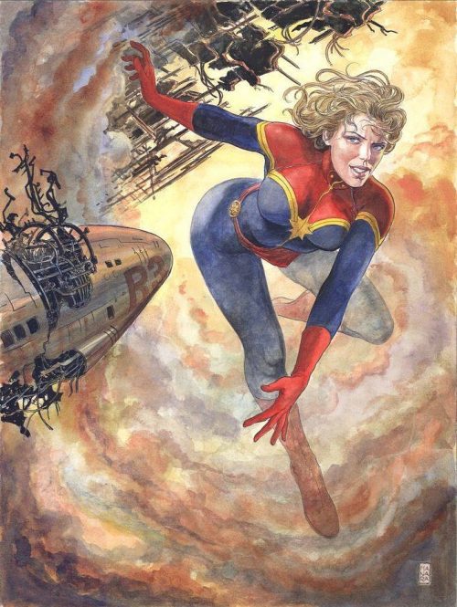 comicartistevolution:  Avert your eyes! it’s Milo Manara. 