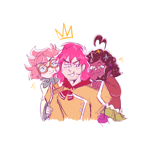 Draw Sylvie And Molly Just, Latching On To Giovannis Shoulders