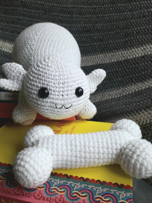 Made A Crochet Bone For Crochet Moopsy