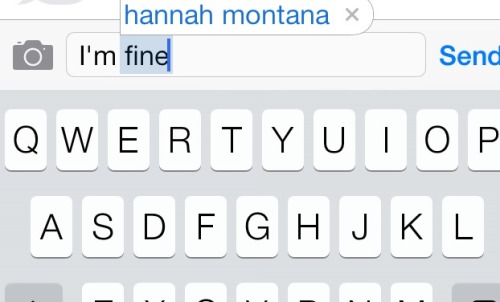  it’s so hard hiding the truth from your friends… 