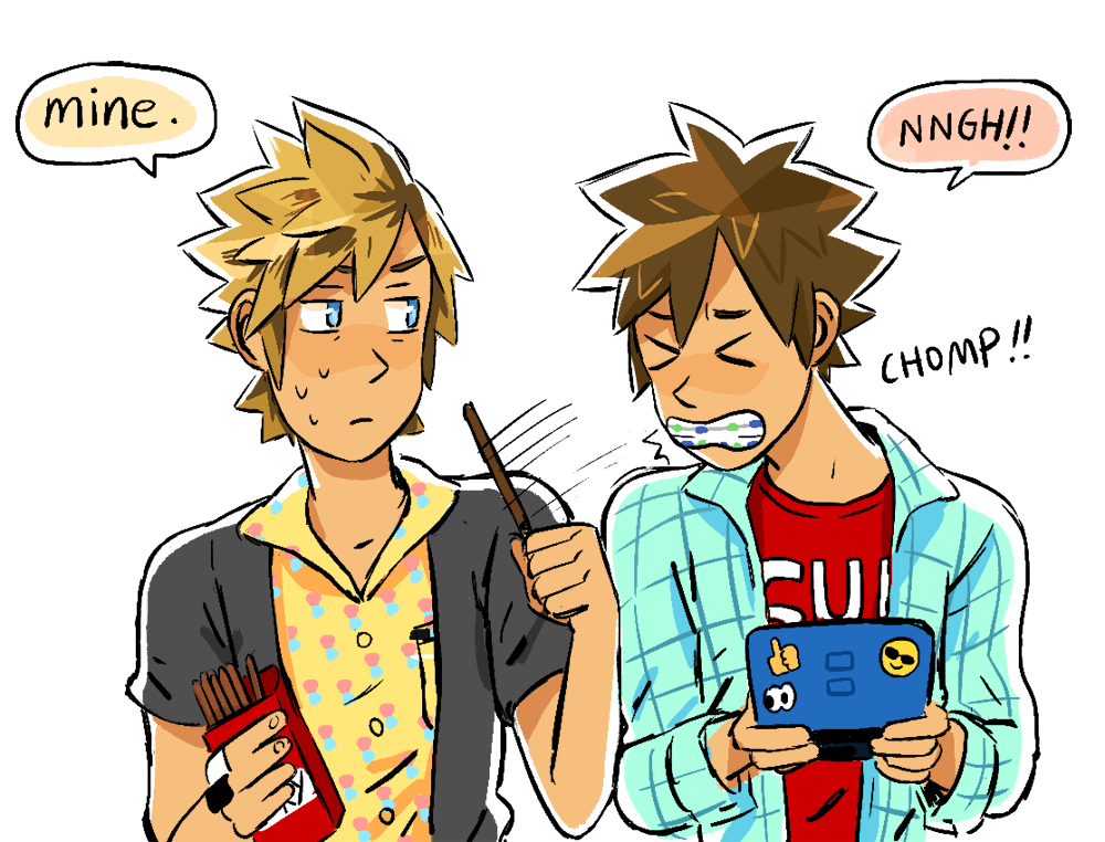 liverpepper:  Roxas: Dunno exactly what pocky day is about, but if it’s an excuse