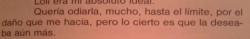 caca-mi:  menos-amor—-mas-comida:  a veces creo que te extraño.