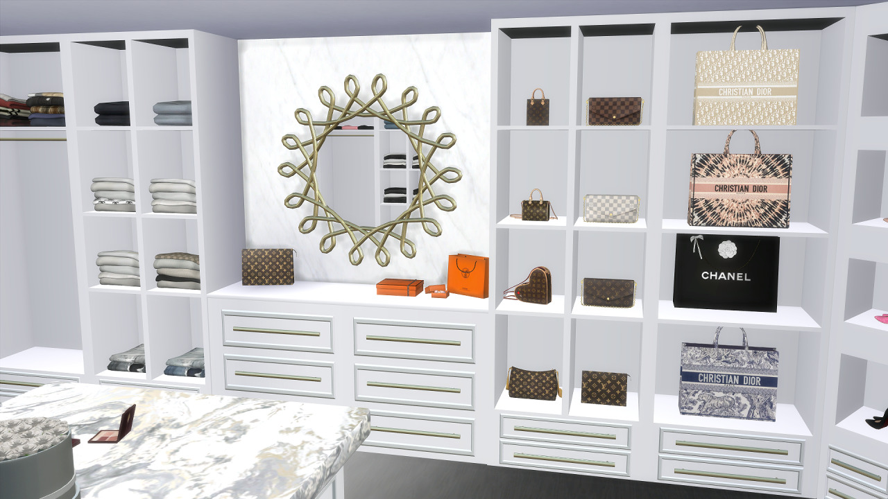 Luxury Custom Closet Platinumluxesims On Patreon Sims 4 Bedroom - Vrogue