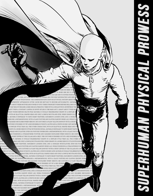 harutenshi:   “Caped Baldy” Saitama || Just an average guy who serves as an average hero. 