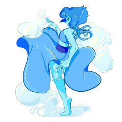 mickleback:  SU COMES BACK TOMORROW!!! Here’s a transparent Lapis to celebrate!!!! 