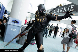 dtjaaaam:  Black Panther - San Diego Comic-Con 2013 San Diego is now Wakandan territory. Cosplayer: Shawshank Cosplay and Props Making