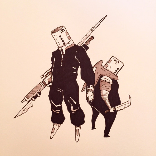 Inktober Day 6 Prompt: The Bounty Hunters