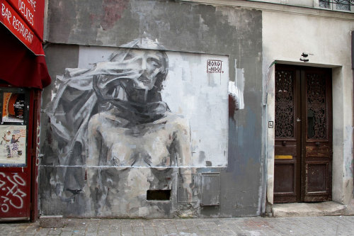 Mural by Borondo