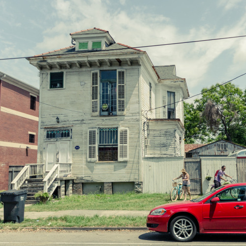 Deep South, old house, New-Orleans, Louisiana USA (2014)