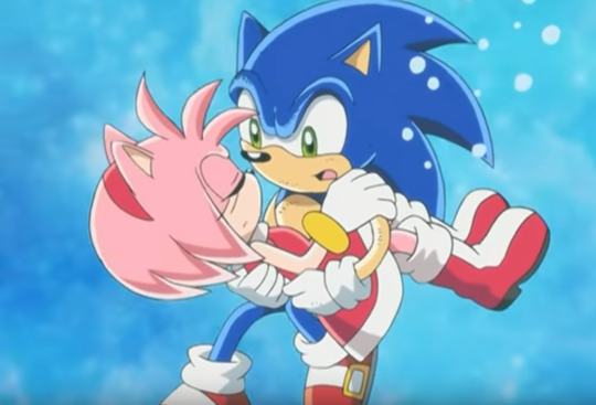 Amy and Jamey about to Surprise Sonic and Sonica ❤️❤️❤️ : r/SonAmy