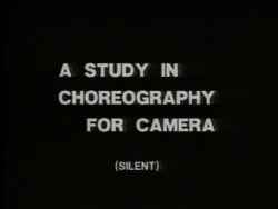 fuckingfreud:  maya deren &amp; talley beatty, {1945} a study in choreography for camera 