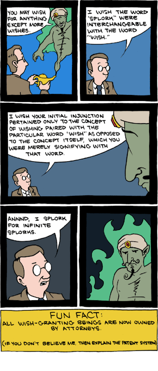allthingslinguistic:A classic SMBC comic on meaning, denotation, and wishes.