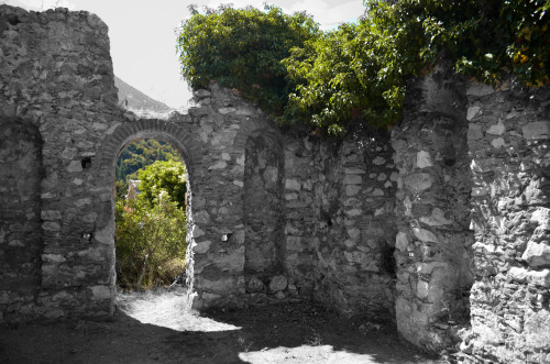 greek-museums:The Castle City of Mystras:An auxiliary building next to Hagia Sophia from when the ch